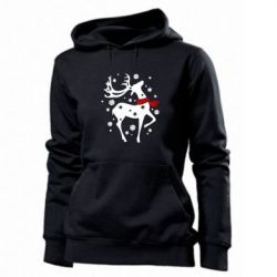 Женское худи Happy Cristmas - PrintSalon