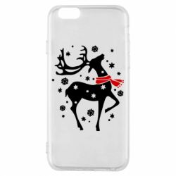 Чехол для iPhone 6/6S Happy Cristmas - PrintSalon