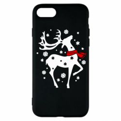 Чехол для iPhone SE 2020 Happy Cristmas - PrintSalon