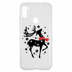 Чехол для Samsung A11/M11 Happy Cristmas - PrintSalon