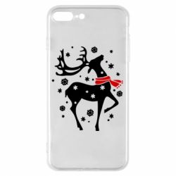 Чехол для iPhone 7 Plus Happy Cristmas - PrintSalon