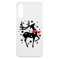 Чехол для Samsung A50 Happy Cristmas - PrintSalon