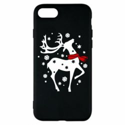 Чехол для iPhone 8 Happy Cristmas - PrintSalon