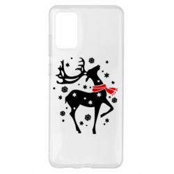 Чехол для Samsung S20+ Happy Cristmas - PrintSalon