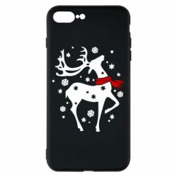 Чехол для iPhone 8 Plus Happy Cristmas - PrintSalon