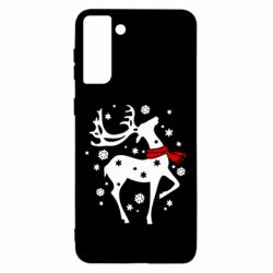 Чехол для Samsung S21 Ultra Happy Cristmas - PrintSalon