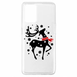 Чехол для Oppo A74 4G Happy Cristmas - PrintSalon