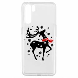 Чехол для Oppo A91/Reno3 Happy Cristmas - PrintSalon