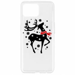 Чехол для Oppo Reno 4 Lite Happy Cristmas - PrintSalon