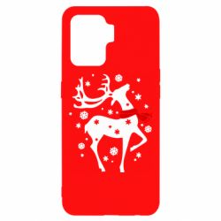 Чехол для Oppo Reno 5 Lite Happy Cristmas - PrintSalon