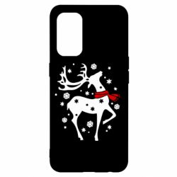 Чехол для Oppo Reno 5 4G Happy Cristmas - PrintSalon