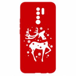 Чехол для Xiaomi Redmi 9 Happy Cristmas - PrintSalon