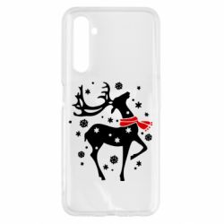 Чехол для Realme 6 Happy Cristmas - PrintSalon