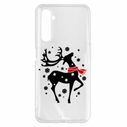 Чехол для Realme 6 Pro Happy Cristmas - PrintSalon