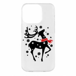 Чехол для iPhone 14 Pro Happy Cristmas - PrintSalon