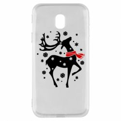 Чехол для Samsung J3 2017 Happy Cristmas - PrintSalon