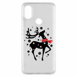 Чехол для Xiaomi Mi A2 Happy Cristmas - PrintSalon