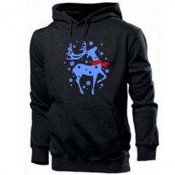 Мужское худи Happy Cristmas - PrintSalon