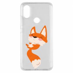 Чехол для Xiaomi Mi A2 Happy fox - PrintSalon