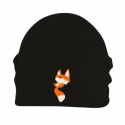 Шапка флисовая Happy fox - PrintSalon