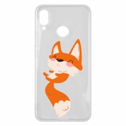 Чехол для Huawei P Smart Plus 2018 Happy fox - PrintSalon