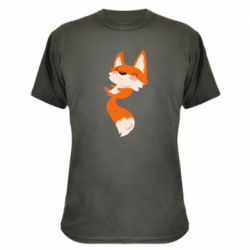 Камуфляжная футболка Happy fox - PrintSalon