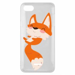 Чехол для Xiaomi Redmi 6A Happy fox - PrintSalon