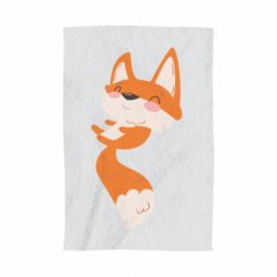 Полотенце с принтом Happy fox - PrintSalon