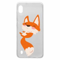 Чехол для Samsung A10 Happy fox - PrintSalon