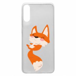 Чехол для Samsung A70 Happy fox - PrintSalon