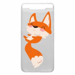Чехол для Samsung A80 Happy fox - PrintSalon