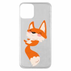 Чехол для iPhone 11 Happy fox - PrintSalon