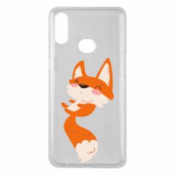 Чехол для Samsung A10s Happy fox - PrintSalon
