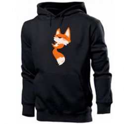 Мужское худи Happy fox - PrintSalon