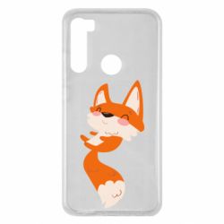 Чехол для Xiaomi Redmi Note 8 Happy fox - PrintSalon