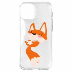 Чехол для iPhone 12 mini Happy fox - PrintSalon