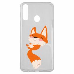 Чехол для Samsung A20s Happy fox - PrintSalon