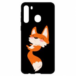 Чехол для Samsung A21 Happy fox