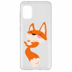 Чехол для Samsung A31 Happy fox - PrintSalon