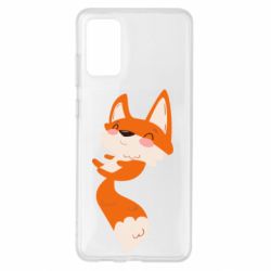 Чехол для Samsung S20+ Happy fox - PrintSalon