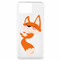 Чехол для Oppo A73 Happy fox - PrintSalon