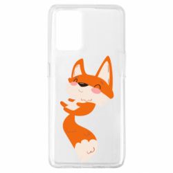 Чехол для Oppo A74 4G Happy fox - PrintSalon