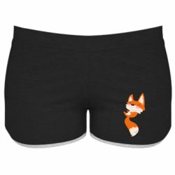 Женские шорты Happy fox - PrintSalon