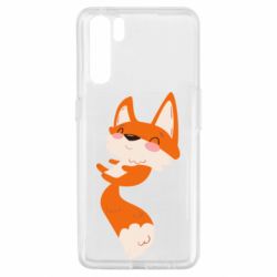 Чехол для Oppo A91/Reno3 Happy fox - PrintSalon