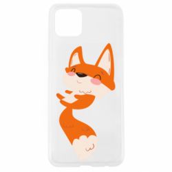 Чехол для Oppo A92s Happy fox - PrintSalon