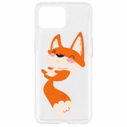 Чехол для Oppo Reno 4 Lite Happy fox - PrintSalon