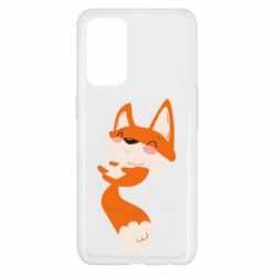 Чехол для Oppo Reno 5 4G Happy fox - PrintSalon