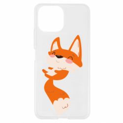 Чехол для Xiaomi Mi11 Lite Happy fox - PrintSalon