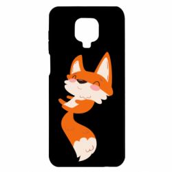 Чехол для Xiaomi Redmi Note 9S/9Pro/9Pro Max Happy fox - PrintSalon