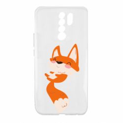Чехол для Xiaomi Redmi 9 Happy fox - PrintSalon